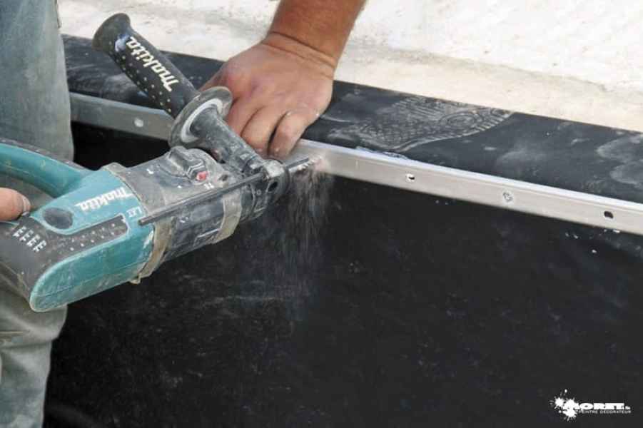 pose membrane epdm goutiere plateforme entreprise moret namur brabant wallon charleroi