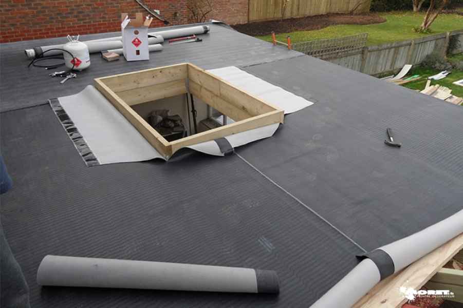 pose membrane epdm renovation plateforme velux entreprise moret namur brabant wallon charleroi