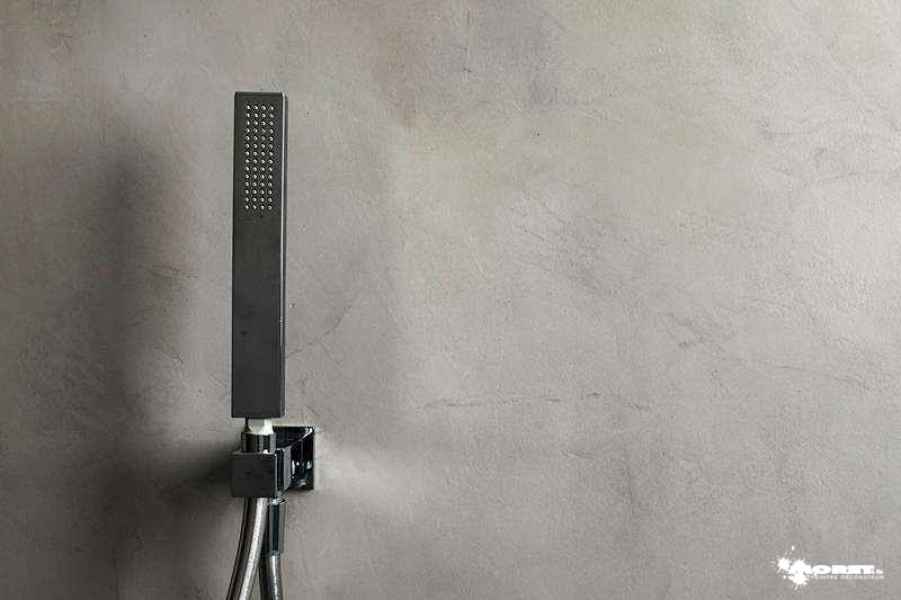 beton cire chaux argil naturel ecologique douche italienne artisan peintre decorateur moret
