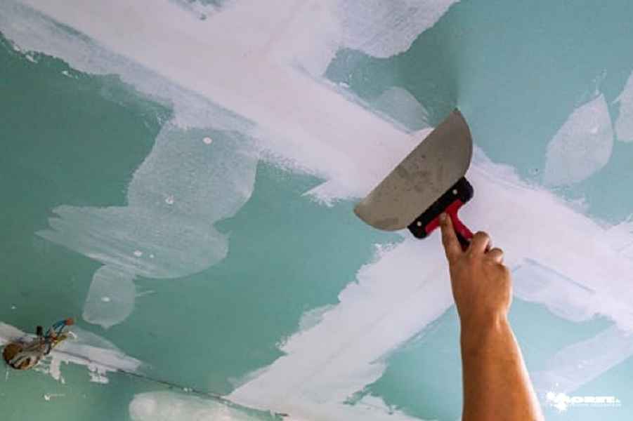 montage faux plafonds parachevement joints artisan peintre decorateur moret