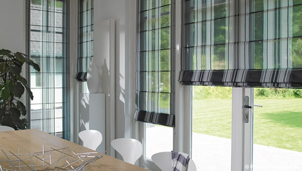 vente installation store Luxaflex textil transparent rayé Namur Charleroi Mons Brabant Wallon